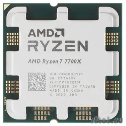 CPU AMD Ryzen 7 7700X OEM (100-000000591) {4,50GHz, Turbo 5,40GHz, RDNA 2 Graphics AM5}  [��������: 1 ���]