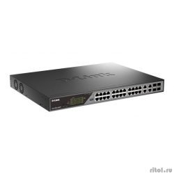 D-Link DSS-200G-28MPP/A1A ������������� L2 ���������� � 24 ������� 10/100/1000Base-T � 4 �����-������� 100/1000Base-T/SFP (����� 1-24 PoE 802.3af/at, ����� 1-8 PoE 802.3bt, PoE-������ 518 ��)  [��������: 1 ���]