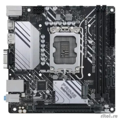 ASUS PRIME H610I-PLUS D4-CSM (Socket 1700, mini ITX, 2xDDR4(64GB), VGA//HDMI/DP, 1xPCIe 4.0x16, 1xLAN, 4xSATA 6Gb/s, 1xM.2, 1xM.2 E key, 2xUSB 3.2, 2xUSB 2.0, 1xPS/2)   [��������: 3 ����]