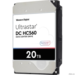 20Tb WD Ultrastar DC HC560 {SATA 6Gb/s, 7200 rpm, 512mb buffer, 3.5"} [0F38785/WUH722020BLE6L4] (38643)  [��������: 1 ���]