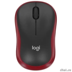 ���� Wireless Logitech M185 ������/�������, ����������, 1000dpi, 2.4 GHz/USB-������� (910-002633)  [��������: 3 ����]