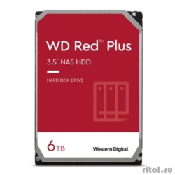 6TB WD NAS Red Plus (WD60EFPX) {Serial ATA III, 5400- rpm, 256Mb, 3.5"}  [��������: 1 ���]