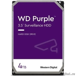 4TB WD Purple (WD43PURZ) {Serial ATA III, 5400- rpm, 256Mb, 3.5"}  [��������: 1 ���]