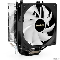 Exegate EX295003RUS ����� ExeGate Dark Magic EE400XL-PWM.ARGB (Al+Cu, ������ ��������, 4 ����.������, LGA775/1150/1151/1155/1156/1200/1700/AM2/AM2+/AM3/AM3+/AM4/AM5/FM1/FM2/754/939/940, TDP 125W, Fan   [��������: 1 ���]