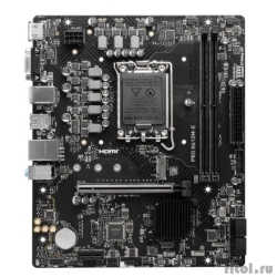 MSI PRO H610M-E (LGA1700, H610, 2xDDR5, mATX,VGA+HDMI)  [��������: 3 ����]
