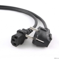 ������ ������� Cablexpert 1.8�, Schuko- C13, 6�, ������, � �����������, ����� [PC-186]  [��������: 3 ������]