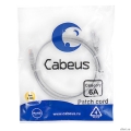 Cabeus PC-UTP-RJ45-Cat.6a-1m-LSZH ����-���� U/UTP, ��������� 6� (10G), 2xRJ45/8p8c, ����������������, �����, LSZH, 1�  [��������: 2 ������]