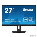 LCD IIYAMA 27" XUB2792UHSU-B5 {IPS 3840x2160 60Hz 4ms 178/178 350cd 1000:1 10bit(8bit+FRC) DVI HDMI2.0 DisplayPort1.2 2xUSB3.0 2x2W Pivot VESA}  [: 3 ]