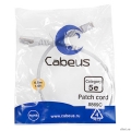 CABEUS PC-FTP-RJ45-CAT.5E-0.5M-LSZH ����-���� F/UTP, ��������� 5�, 2XRJ45/8P8C, ��������������, �����, LSZH, 0.5�  [��������: 2 ������]