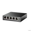 TP-Link TL-SG105MPE ���������� Easy Smart � 5 ����������� ������� (4 ����� PoE+)  [��������: 3 ����]