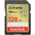 SecureDigital 128GB SanDisk SDXC Class 10 V30 UHS-I U3 Extreme 180MB/s (SDSDXVA-128G-GNCIN)  [��������: 1 ���]