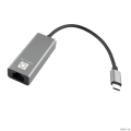 5bites ������-������� UA2C-45-16BK USB3.1 / RJ45 100MB / AL / GREY  [��������: 6 �������]