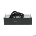 Gembird ������ USB 3.0 �� �������� ������ 5.25", 2 ����� USB (FP5.25-USB3-2A)  [��������: 1 ���]