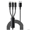 Rexant (18-7075) ������ USB 3�1 Type-� (6A), Lightning (2,4A), micro USB (3A) 1,2�, � ������ �������  [��������: 1 �����]