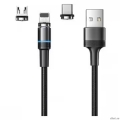 Rexant (18-7076) ������ USB 3�1 Type-� (2A), Lightning (2,4A), Micro USB (2A), 1,2�, � ������ �������, � LED ����������  [��������: 1 �����]