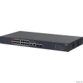 DAHUA DH-CS4218-16ET-135 16-�������� PoE �������� ����������; 16xRJ45 100M (PoE/PoE+/Hi-PoE/802.3bt), 2xCombo SFP/RJ45 1G (uplink); �������� �� 135��; PoE watchdog, �� 250�; �������: 100�240VAC;  [��������: 3 ����]