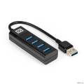 Exegate EX296925RUS USB-��� (������������) 4-�-1 ExeGate DUB-4TP (������-������� USB3.0 --> 4xUSB3.0, Plug&Play, ������)  [��������: 1 ���]