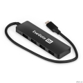 Exegate EX296929RUS USB-��� (������������) 4-�-1 ExeGate DUB-4CP/3 (������-������� USB Type C --> 4xUSB3.0, Plug&Play, ������)  [��������: 1 ���]