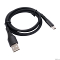 Cablexpert ������ USB2.0 AM/Type-C, 3�, 18��, QC3.0, �����������, ����, 1�, ������, ����� (CC-USB2S-AMCM-1M-BK)  [��������: 3 ������]