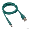 Cablexpert ������ USB2.0 AM/Type-C, 3�, 18��, QC3.0, �����������, ����, 1�, �������, ����� (CC-USB2S-AMCM-1M-GN)  [��������: 3 ������]