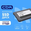 CBR SSD-001TB-2.5-BS24b, ���������� SSD-����������, ����� "Base", 1TB, 1024 GB, 2.5", SATA III 6 Gbit/s, 3D TLC NAND, R/W speed up to 550/500 MB/s, TBW (TB) 512, OEM  [��������: 3 ����]