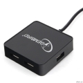 Gembird ������������ USB3.1 4xUSB, � ���.�������� (���� Type-C), ������ Type-C 19��, ������, ������� (UHB-C424)  [��������: 1 ���]