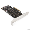 Exegate EX298298RUS ���������� ExeGate EXE-597E2 (2 x M.2 M key -> PCI-E x8 v3.0, ��� ��������� ���� SSD M.2 2230/2242/2260/2280/22110 M key NGFF � ���� PCI-E, ����������� ����� ������ ���� c ��������  [��������: 1 ���]