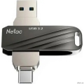 Netac USB Drive 64GB US11  USB3.2+TypeC Dual Flash Drive NT03US11C-064G-32BK  [��������: 1 ���]