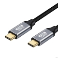 Bion ������ USB Type-C - Type-C (CM/CM), 100W, USB 3.1 Gen2, 4K@60Hz, 10 ����/�, 1.5 �, �������� ������, ������ [BXP-CCP-USBC3.1-CMCM-015M-B]  [��������: 1 ���]