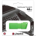 Kingston USB Drive 64GB USB 3.2 DT Exodia M DTXM - NEON (GREEN)�  [��������: 1 ���]