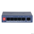 DAHUA DH-CS4006-4ET2GT-36 4-�������� PoE �������� ����������; 4xRJ45 100M (PoE/PoE+), 2xRJ45 1G (uplink); �������� �� 40��; �������: 53VDC;  [��������: 1 ���]