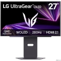 LCD LG 27" 27GX700A-B ������ {OLED 2560x1440 280Hz 0.03ms 335cd 178/178 10bit 2xHDMI2.1 DisplayPort1.4 3xUSB3.2 USB-C Pivot FreeSync PremiumPro G-Sync}  [��������: 1 ���]