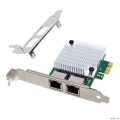 ORIENT XWT-R81L2PE, ������� ����� PCI-Ex1 v1.1 2xRJ45 1GbE NIC, RTL8111F+ASM1182 chipset, 1 ����/�, 2 ������ ��������� (31231)  [��������: 2 ������]