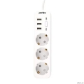 Perfeo ������� ������ "POWER STREAM", 2500W, ������� ������, 4�, 3 �������, 3 USB, �����.  [��������: 1 ���]