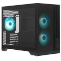 PHANTEKS XT M3, Black, 3x120mm ARGB Fan, Tempered Glass, mATX / PH-XT325M_BK02  [��������: 5 ���]
