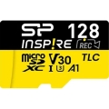Micro SecureDigital 128GB Silicon Power U3,V30,A2,Inspire,DDR200 SP128GBSTXLA2V1N  [��������: 1 ���]
