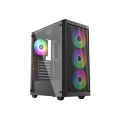 Case ID-Cooling WARE 310 ARGB Black ATX/ win TG/ 4 fans/ CPU 160mm/ GPU 320mm/ no PSU  [��������: 2 ����]