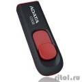 A-DATA Flash Drive 16Gb С008 AC008-16G-RKD {USB2.0, Black-Red}  [Гарантия: 1 год]