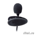 RITMIX RCM-101 {Лёгкий петличный микрофон Ritmix RCM-101 с внешним питанием. Подходит для диктофонов, имеющих электрическое питание на гнезде микрофонного входа (Plug in Power).Длина кабеля: 1,2 м}  [Гарантия: 1 год]