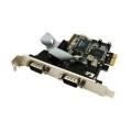 ORIENT XWT-PE2S, ���������� PCI-Ex1 to COM 2-port, OEM  [��������: 1 ���]