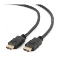Кабель HDMI Gembird/Cablexpert, 0.5м, v1.4, 19M/19M, черный, позол.разъемы, экран (CC-HDMI4-0.5M)  [Гарантия: 3 месяца]