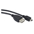 Gembird/Cablexpert  A-OTG-AFBM-002 AF/Mini-BM,   USB 2.0 OTG , 0.15,    [: 3 ]
