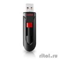 SanDisk USB Drive 64Gb Cruzer Glide SDCZ60-064G-B35 {USB2.0, Black/Red}    [Гарантия: 1 год]