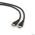 ������ DisplayPort Gembird/Cablexpert , 1�, 20M/20M, ������, �����, �����(CC-DP-1M)  [��������: 3 ������]