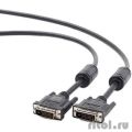  DVI-D single link Gembird/Cablexpert , 19M/19M, 1.8, , , .,  (CC-DVI-BK-6)  [: 3 ]