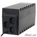 Powercom RPT-600A EURO RAPTOR UPS черный {Line-Interactive, 600VA / 360W, Tower, Schuko} (657704)  [Гарантия: 2 года]