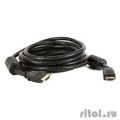5bites APC-014-200 ������  HDMI M / HDMI M V1.4b, ����������������, ethernet+3D, ���.�������, ����.������, 20�.  [��������: 6 �������]