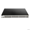 D-Link DGS-1210-52P/ME/B1A PROJ ����������� L2 ���������� � 48 ������� 10/100/1000Base-T � 4 ������� 1000Base-X SFP (����� 1-8 PoE 802.3af/at, ����� 9-24 PoE 802.3af, PoE-������ 193 ��)  [��������: 1 ���]