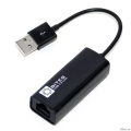 5bites ������-������� UA2-45-02BK USB2.0 ������� ����� -> RJ45 10/100 ����/�, 10��  [��������: 6 �������]