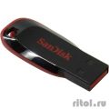 SanDisk USB Drive 128Gb Cruzer Blade black USB2.0 SDCZ50-128G-B35  [: 1 ]